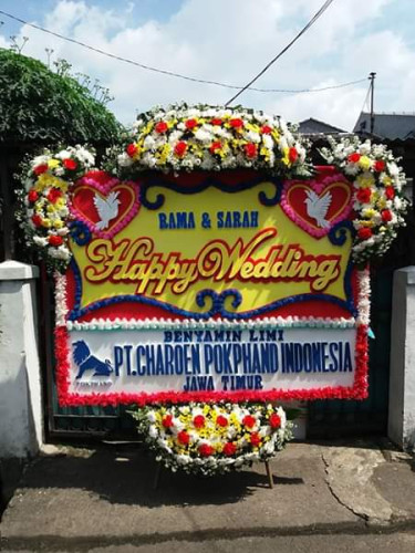 Karangan Bunga Pernikahan  di Agam